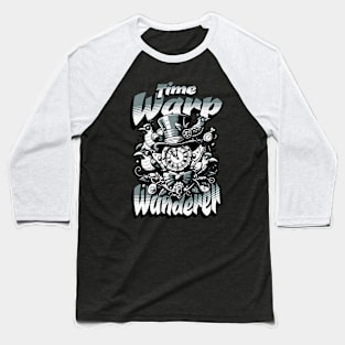 Time Warp Wanderer Baseball T-Shirt